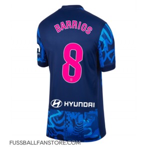 Atletico Madrid Pablo Barrios #8 Replik 3rd trikot Damen 2024-25 Kurzarm